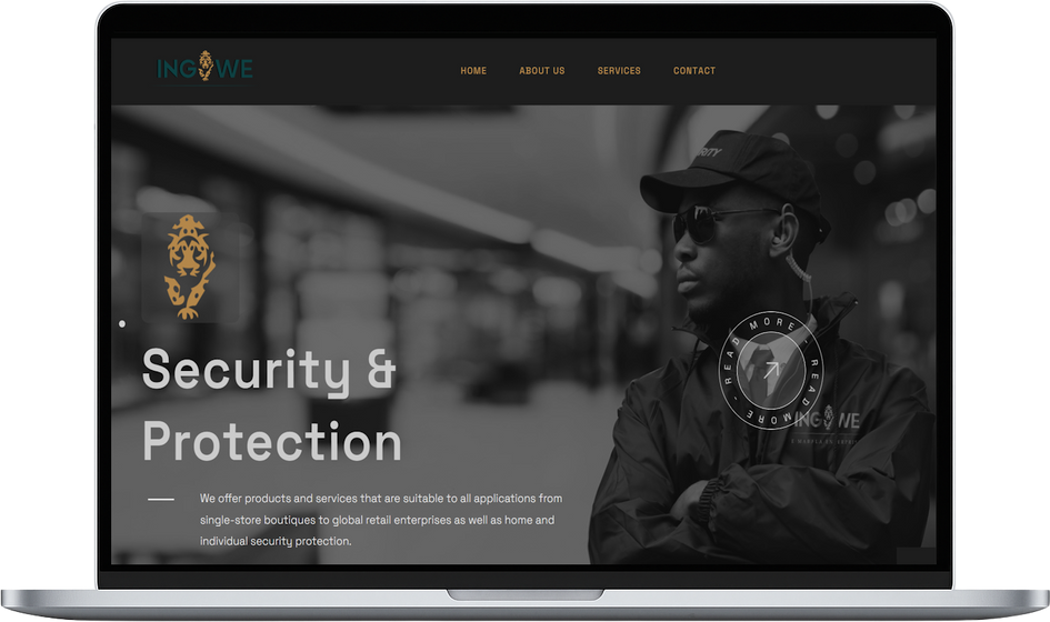 Ingwe Security Solutions website